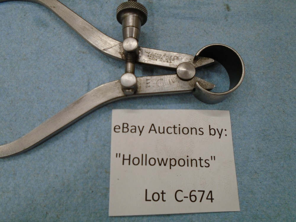 Lufkin No. 41 Outside Spring Type Caliper 4" w/ solid nut C674