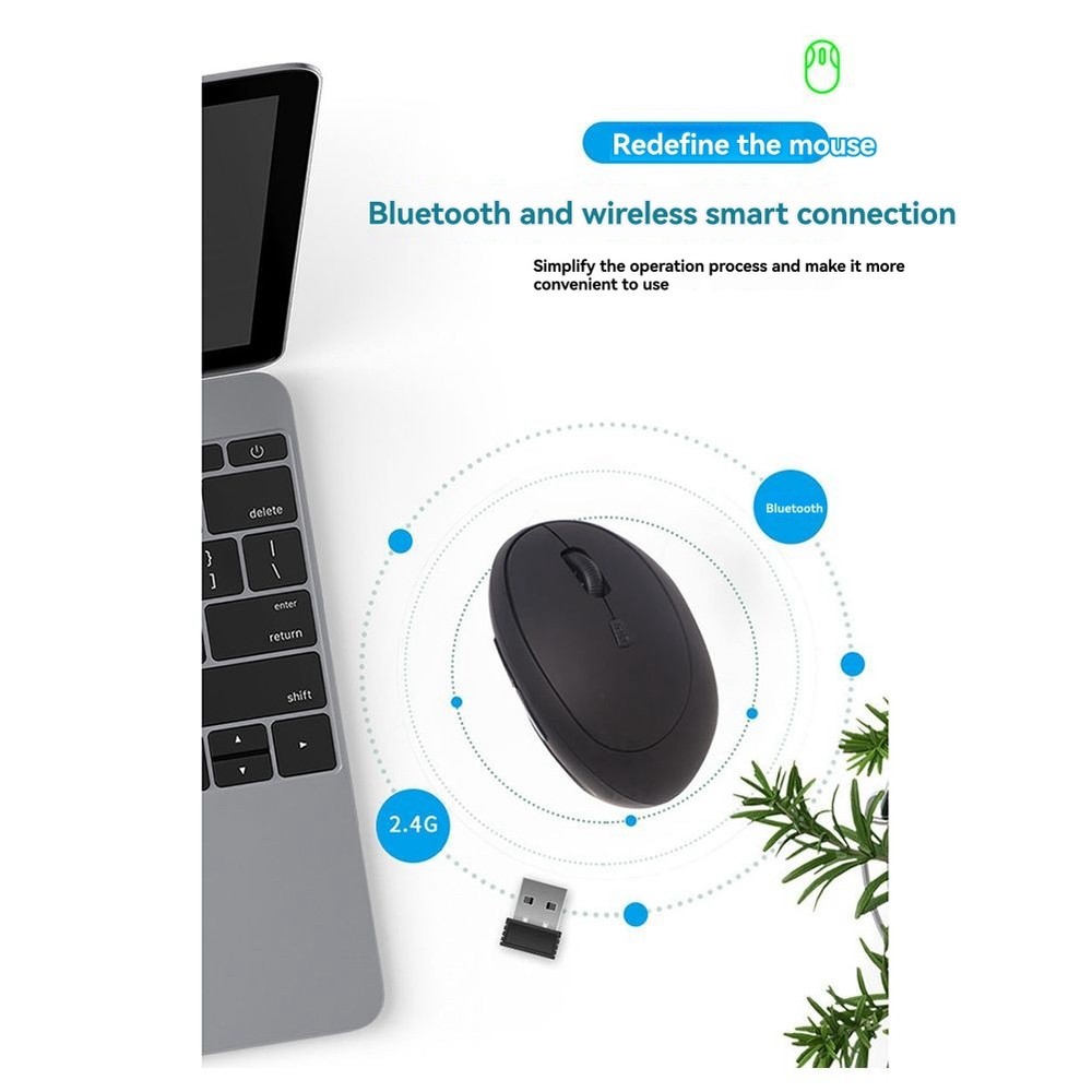 Ergonomic Mouse, Bluetooth Vertical Mouse, Rechargeable , Quiet Clicks,7581