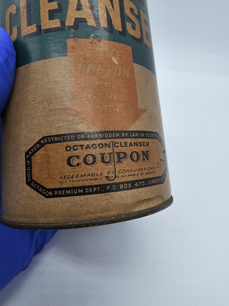 Vintage Octagon Cleanser Can *Unopened*