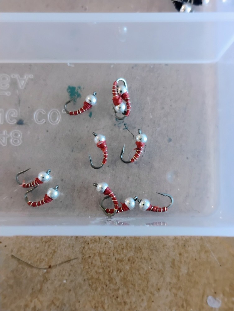 midge magic size 18 zebra midge 10 pack tungsten bead head