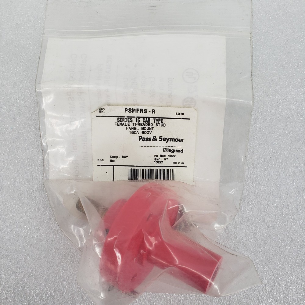 Pass And Seymour PSMFRS-R Series 16 Cam Type Female Thread Stud Panel Mount