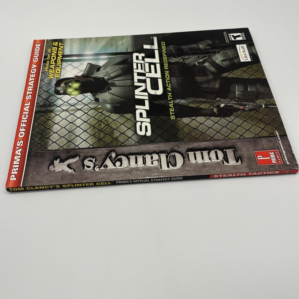 Strategy Guide Rage, Quake 4 & Splinter Cell Guides Only!