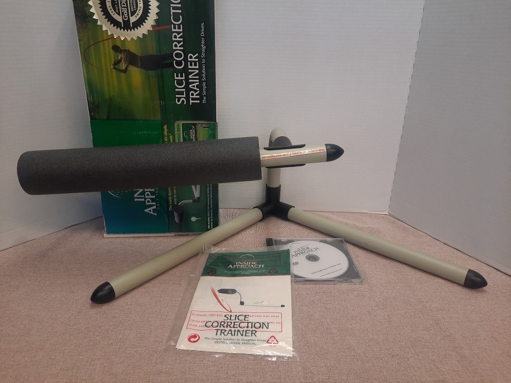 Jim Sowerwine Inside Approach Swing Slice Pull Correction Trainer Golf System