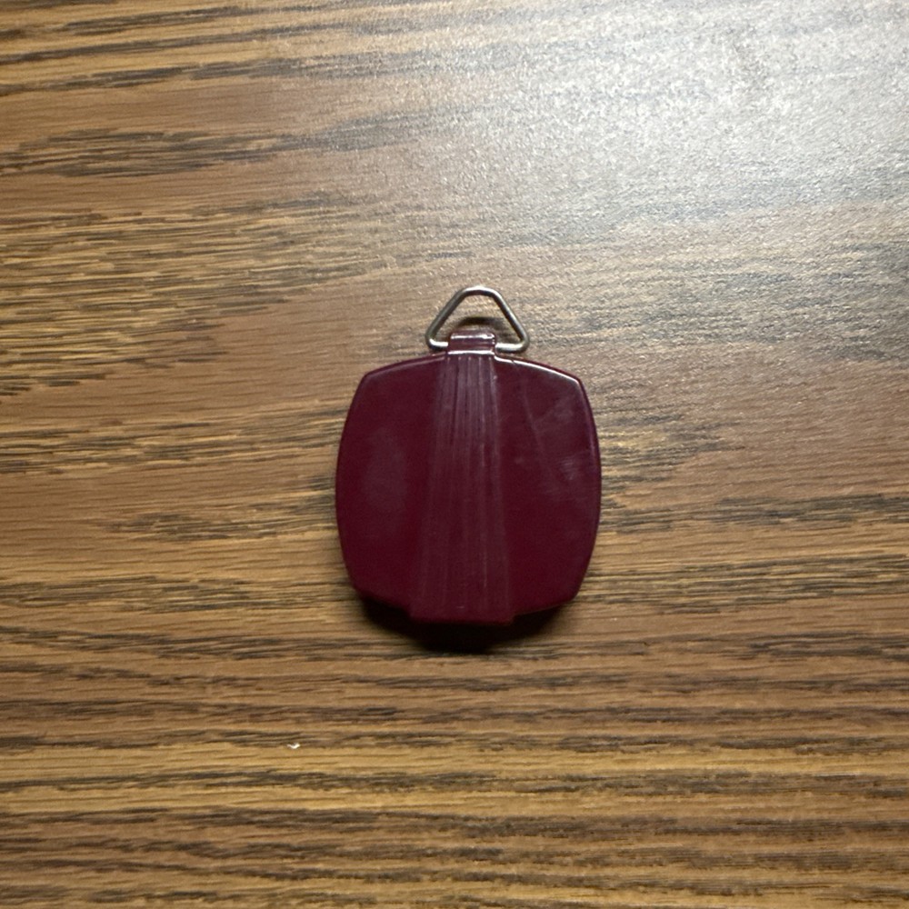 Vintage Taylor Gydeway Compass Bakelite Case Red Folding Case