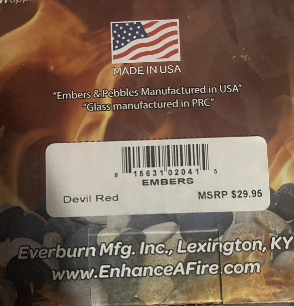 Enhance A Fire red Devil Embers