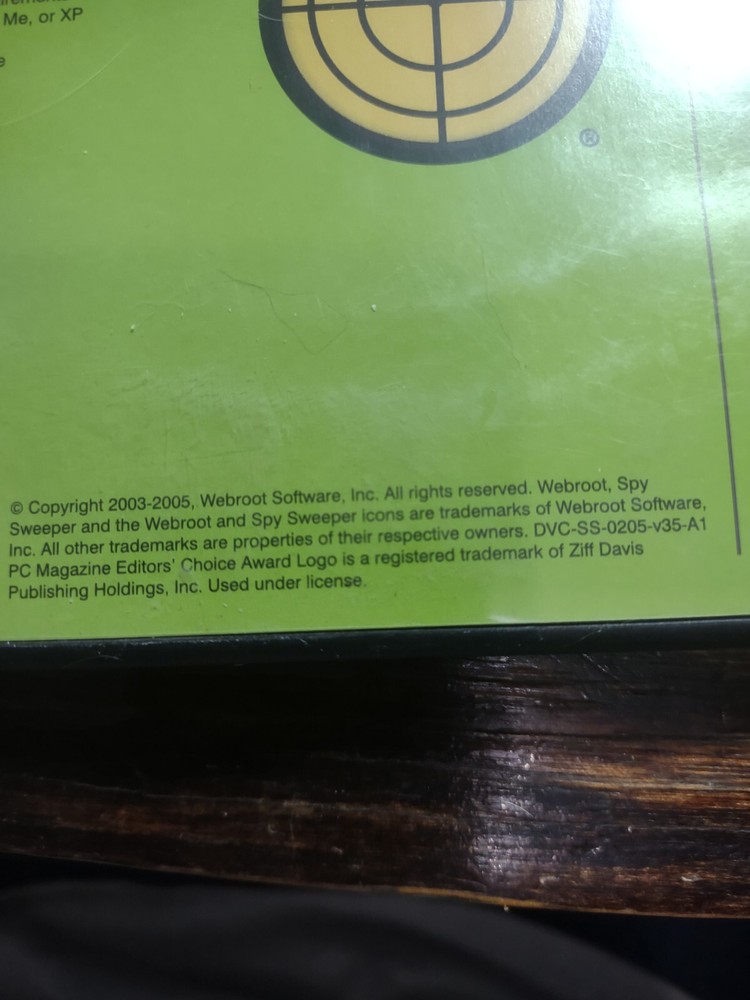 Webroot Software Spy Sweeper 3.0 (with code)