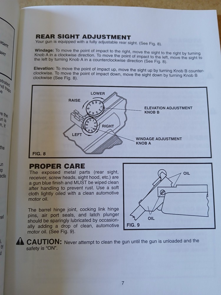 Winchester Operator's Manual - Used