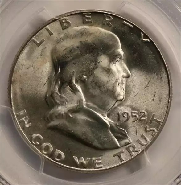 1952-S Franklin Half Dollar PCGS MS65