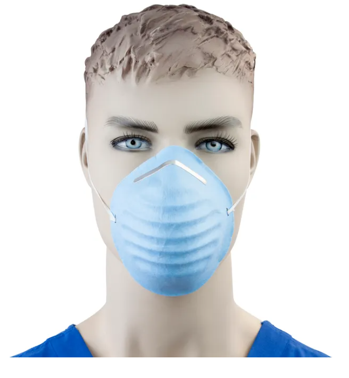 Medical Grade Molded Face Mask, Ear Loop , Blue #2203