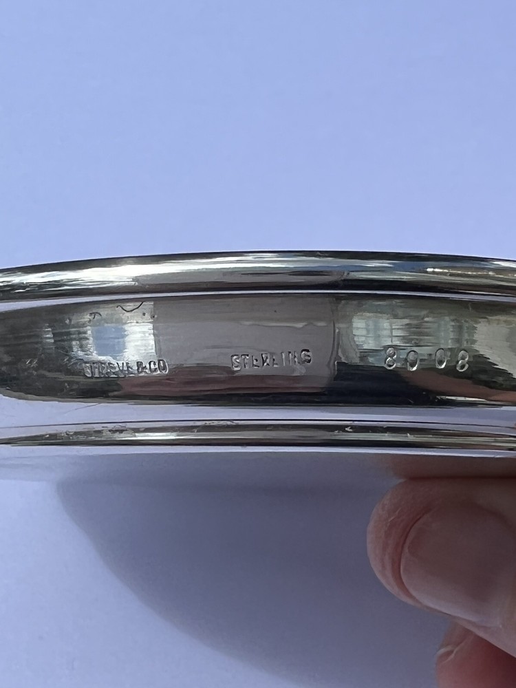 Shreve’s & Co Sterling Silver Nut Dishes