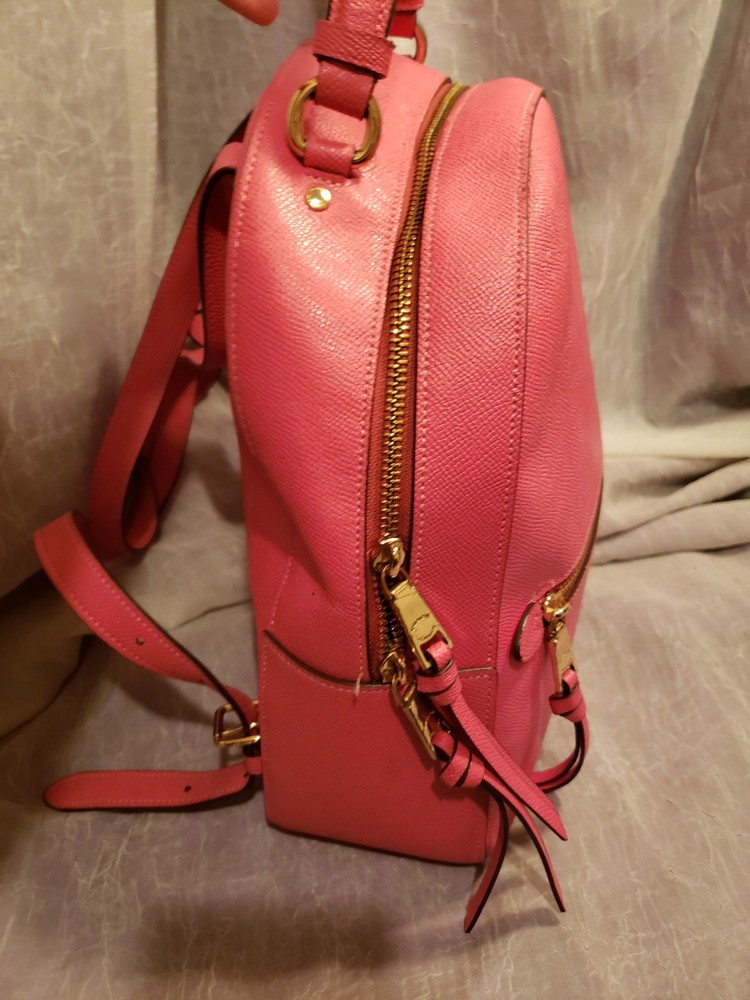 COACH #76624 JORDYN PINK BACKPACK EXCELLENT PREOWNED CONDITION