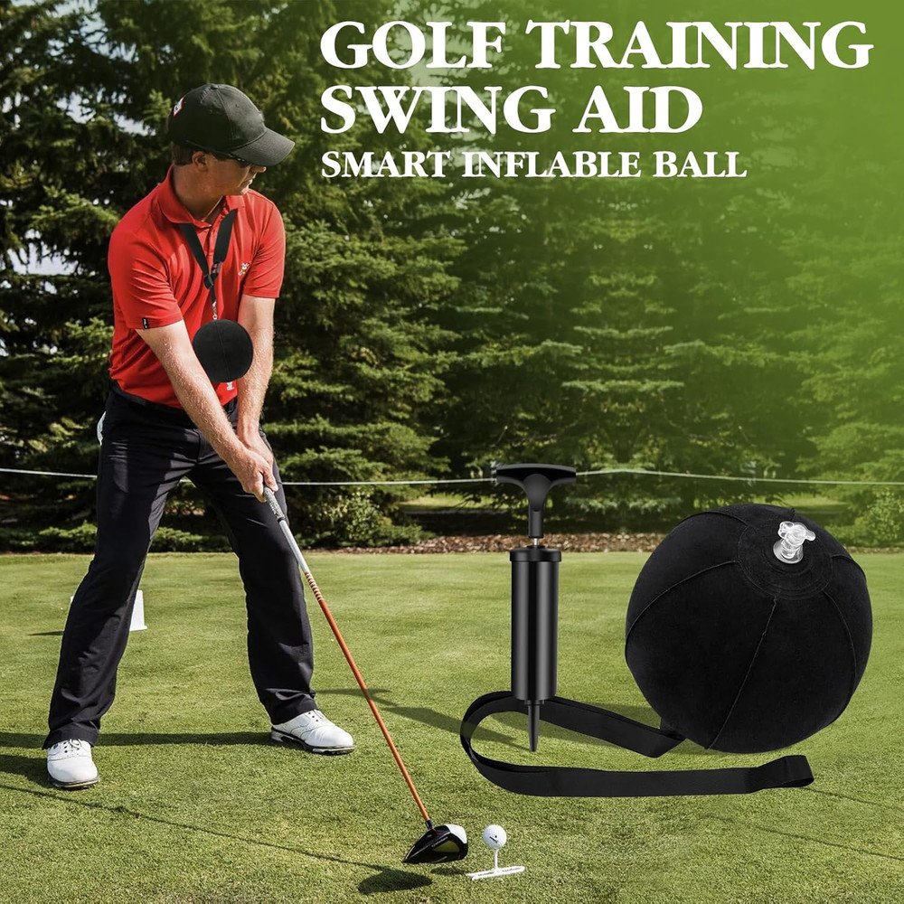 Portable Tour Striker Smart Ball Golf Swing Training Teaching Aids Adjustable
