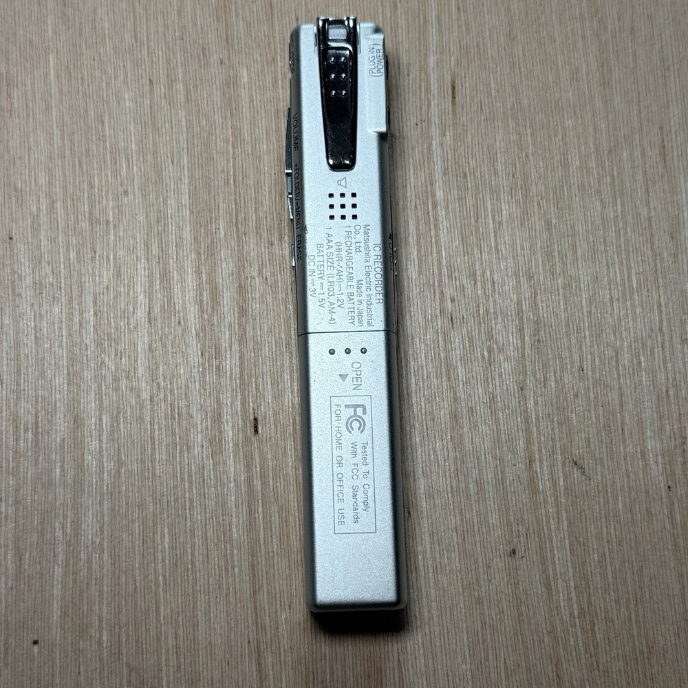 Panasonic IC Digital Voice Recorder Only Model:RR-US006 Preowned Tested Working