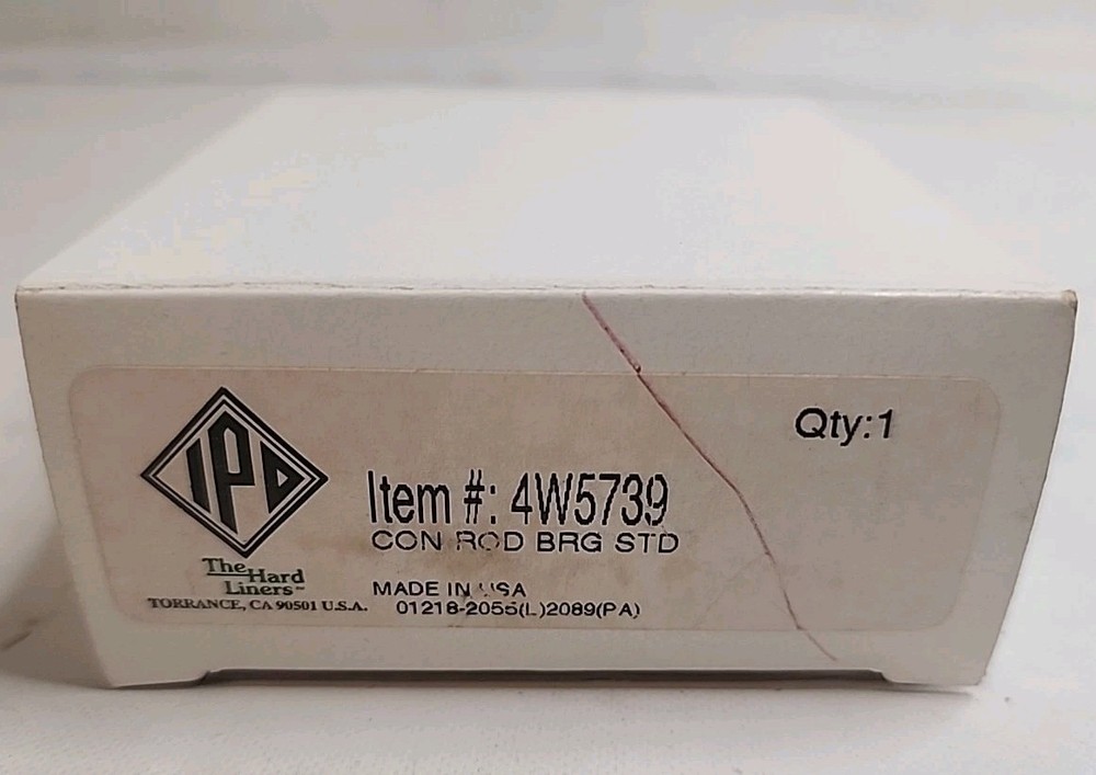 IPD 4W5739 Connecting Rod Bearing STD NOS