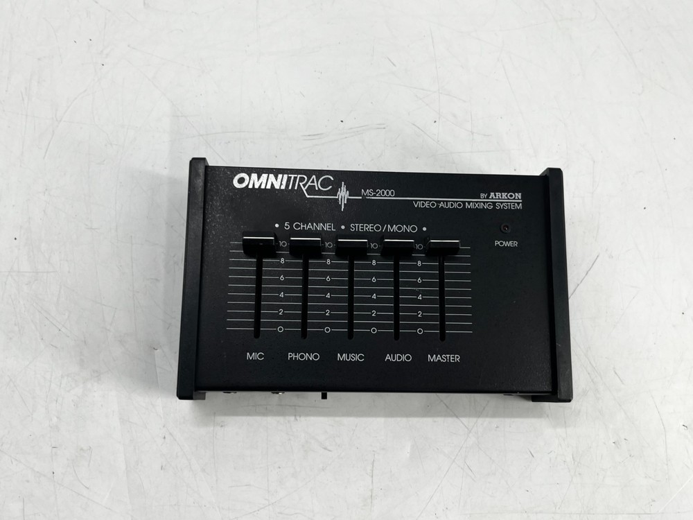 Omnitrac MS2000 Video Audio Mixing System by Arkon