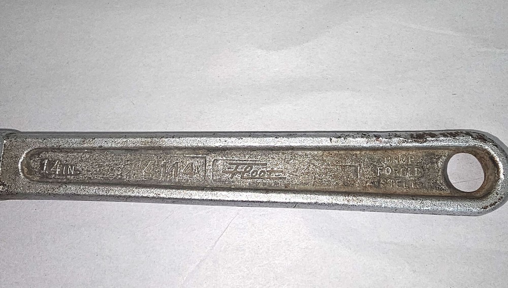 Vintage PENENS 14" Adjustable Pipe Wrench 4114