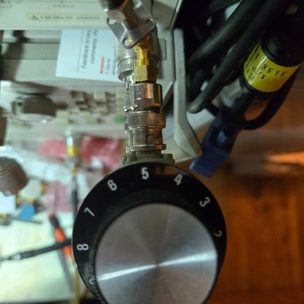 WAVETEK Model 7510A - 75 Ohm Step Attenuator - 0-10 dB - 1 dB Per Step TESTED!!