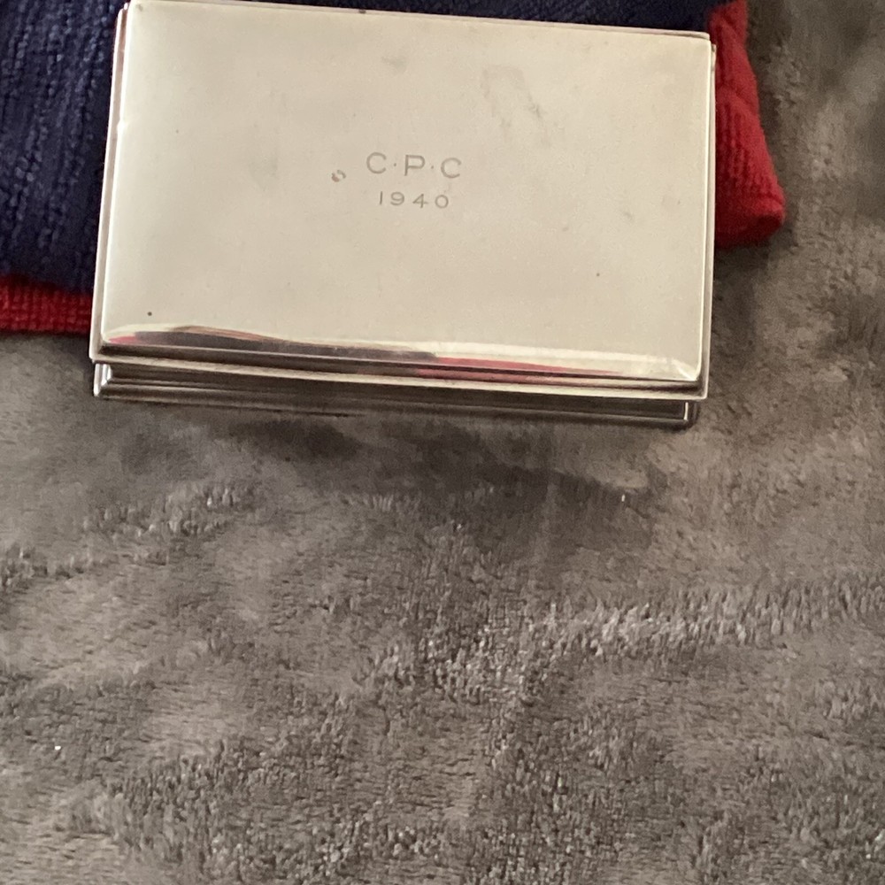 Vintage Gorham Sterling Silver Trinket/ Humidor Box