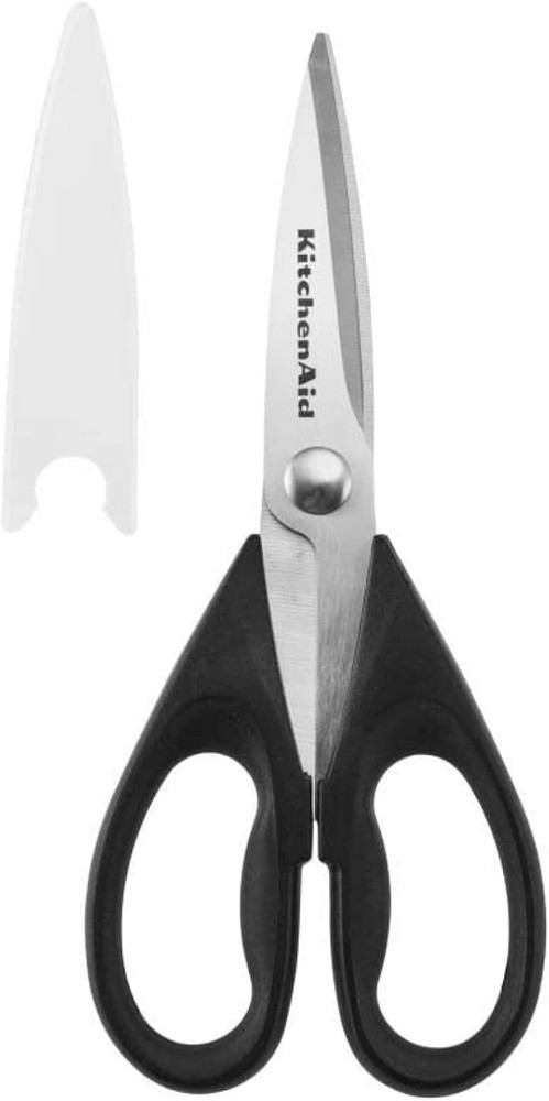KitchenAid All Purpose Kitchen Shears with Protective Sheath Durable Ink Blue