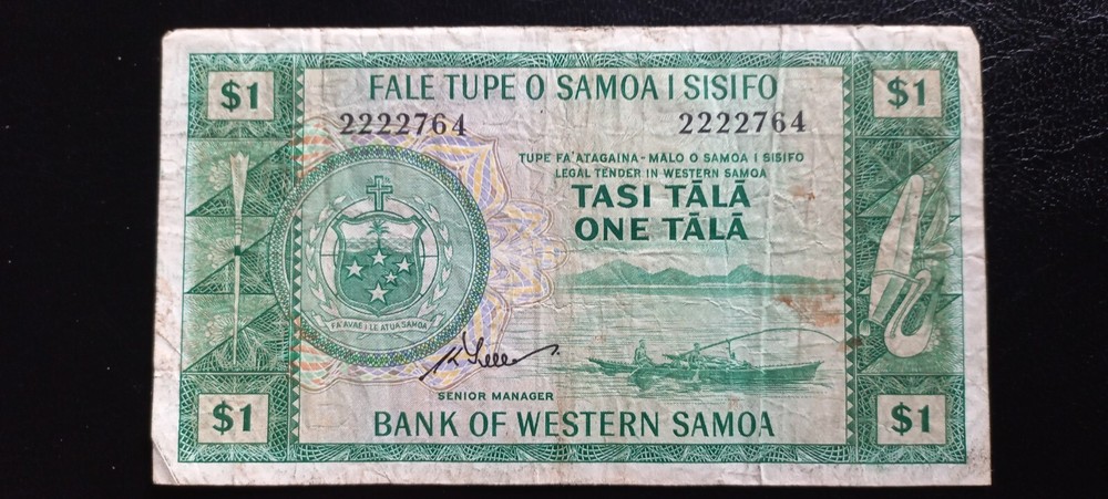 Western Samoa 1 Tala, 1967, (P-16d)