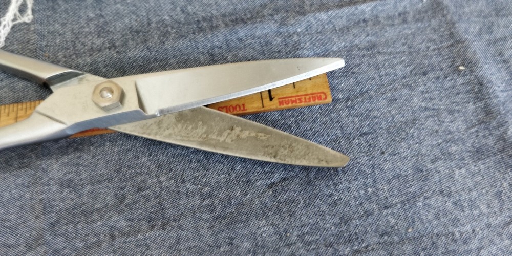 GINGHER Chromium Scissors Dress Maker Shears Sharp