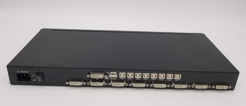StarTech SV831DVIU 1U 8 Port Rackmount Switch