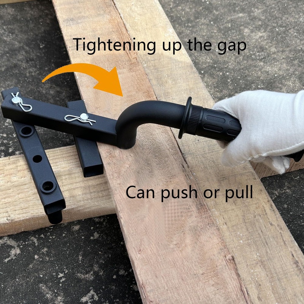 Deck Straightening Tool Adjustable Deck Tool Deck Board Bending Tool Heavy Du...