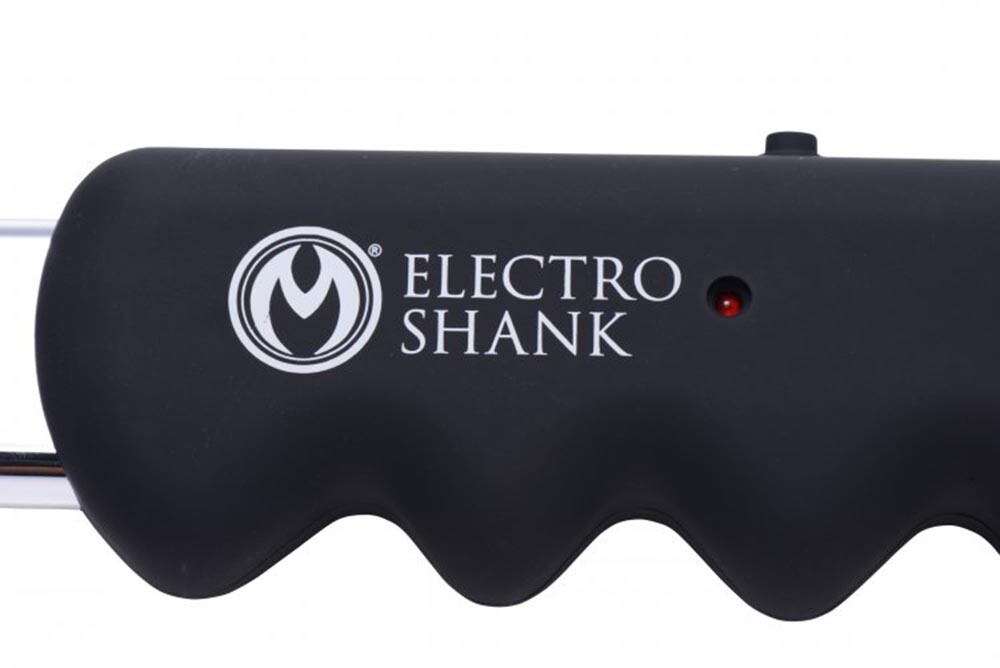 Master Series Shank Estim Shock Blade With Handle Silver And Black