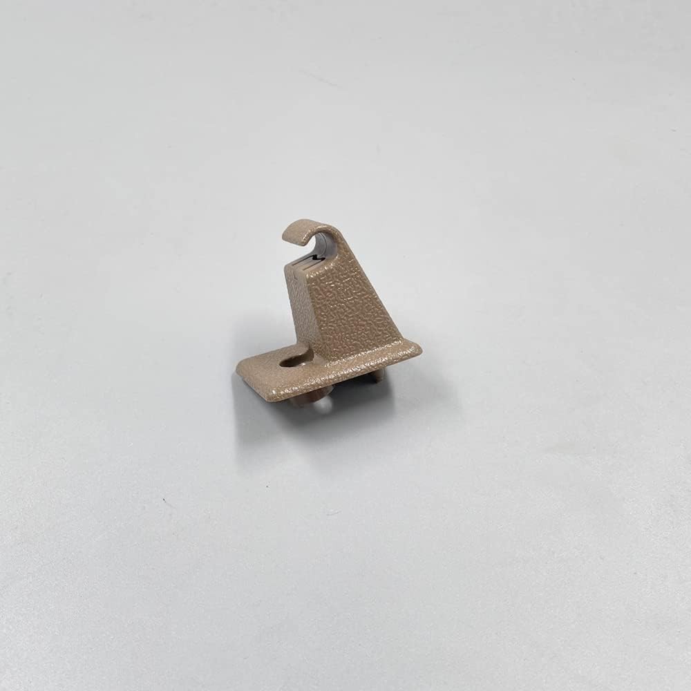 2 PCS Tan Front Sun Visor Support Holder Clips Compatible with Chevy Silverad...