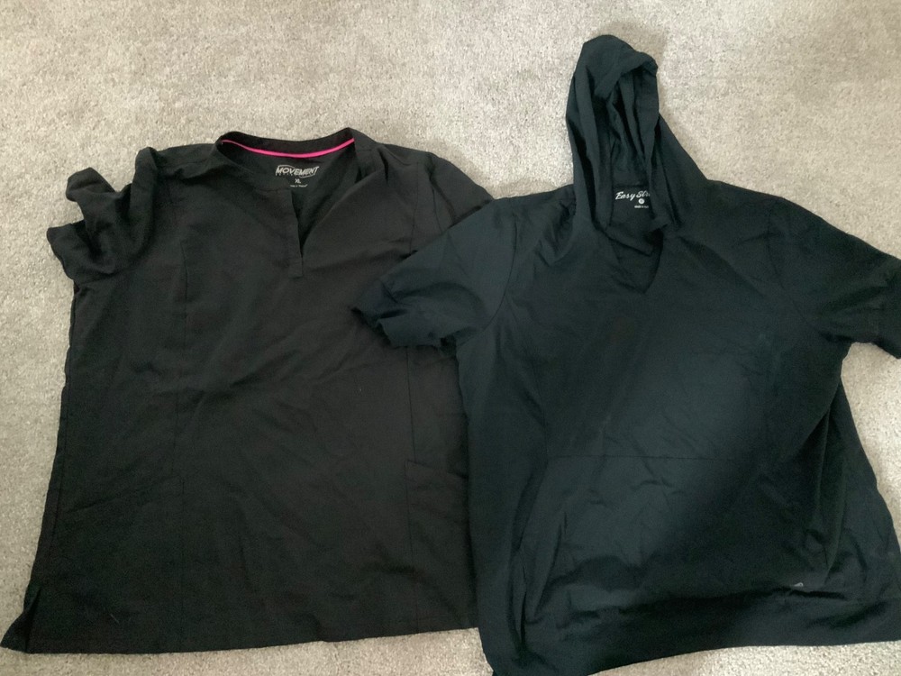 Black scrub sets