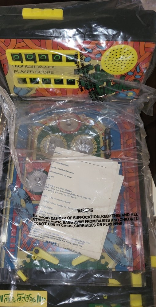 vintage really small pinball machine