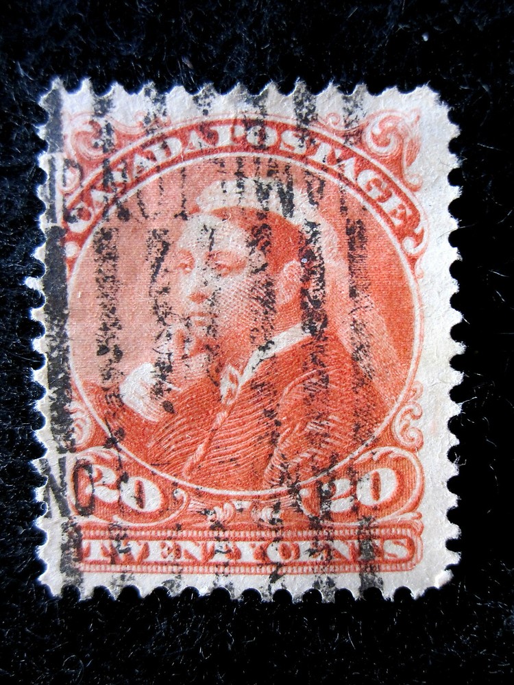 CANADA - SCOTT#46 - USED - CAT VAL $125.00