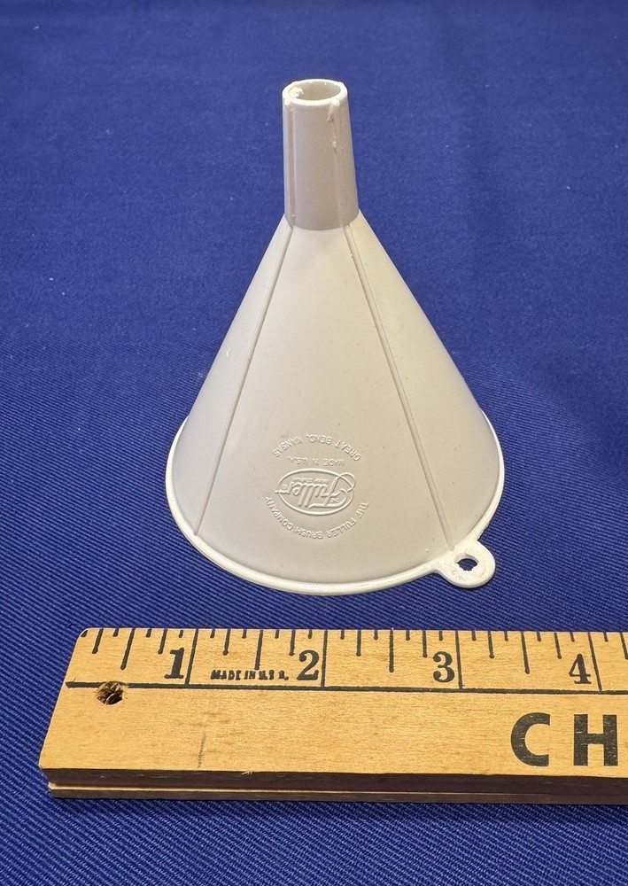 Vintage Fuller Brush Co. Plastic Funnels (3)