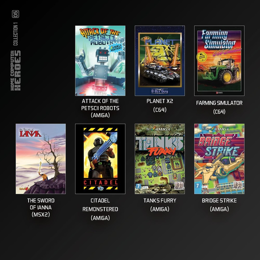 Blaze Evercade Home Computer Heroes Cartridge 1