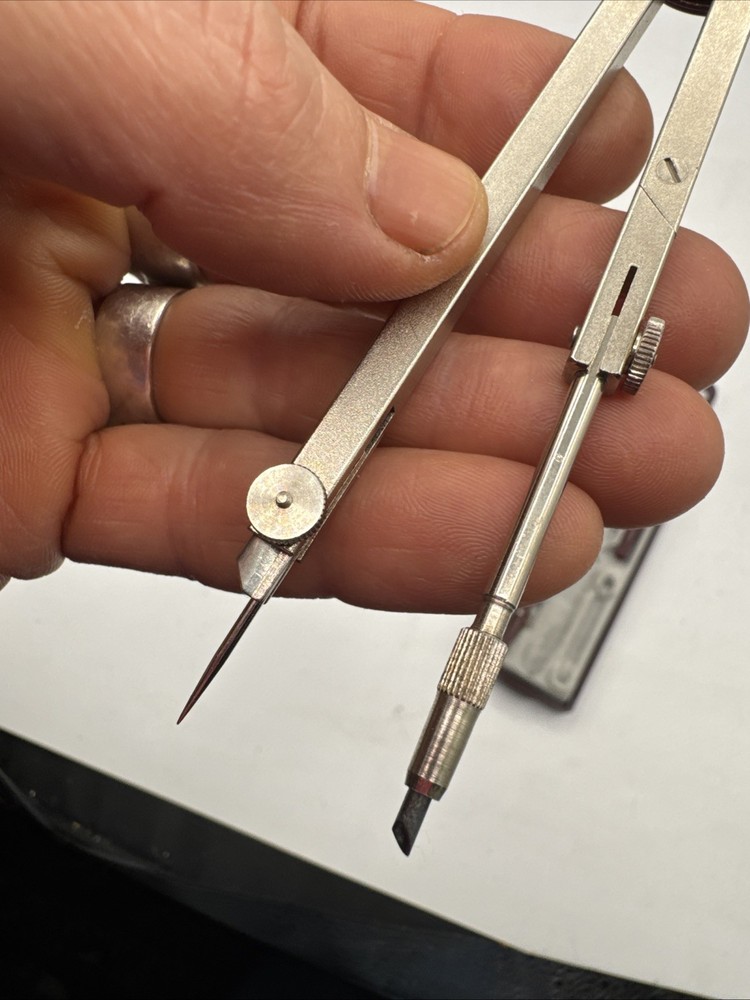 Vintage Drawing Compass Kit Bottcher