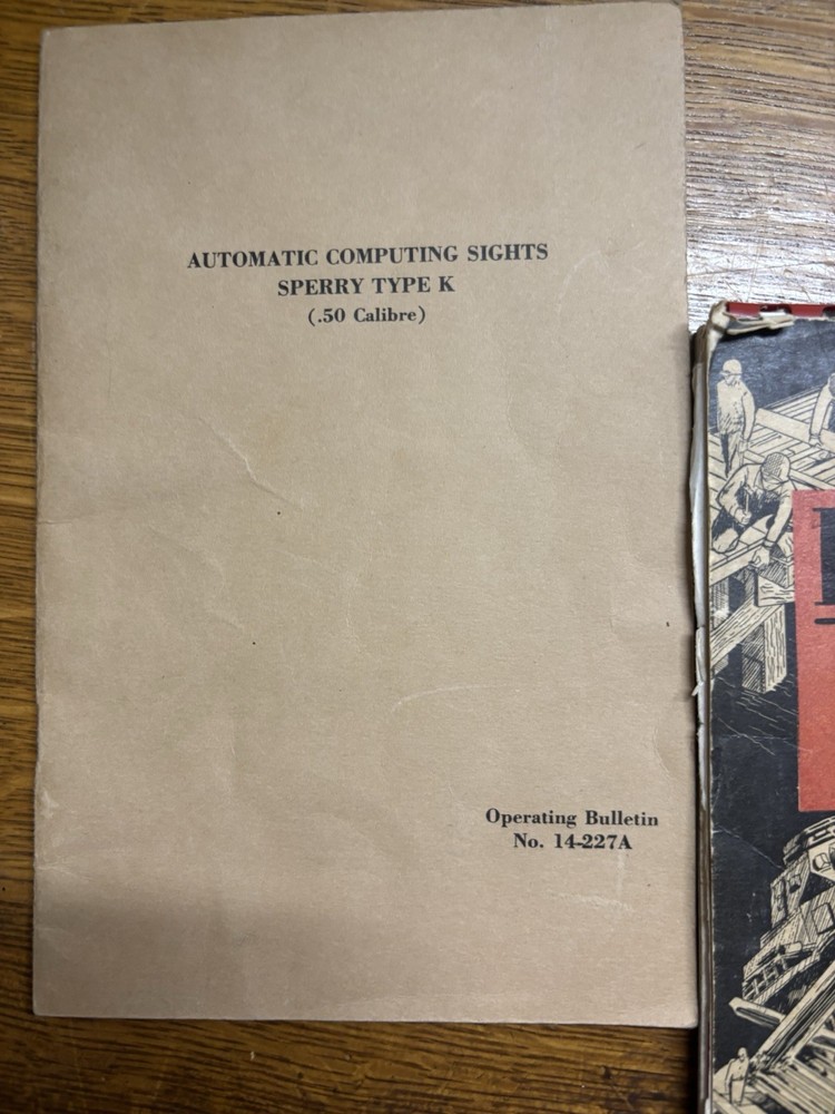 WW2 Manuals & Paper Lot