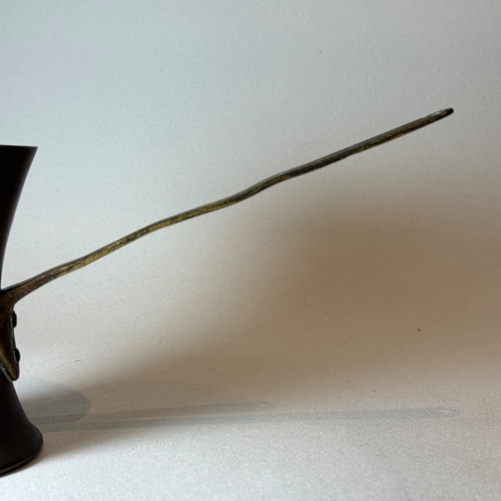 Antique Middle Eastern Turkish Copper Coffee Tea / Pot