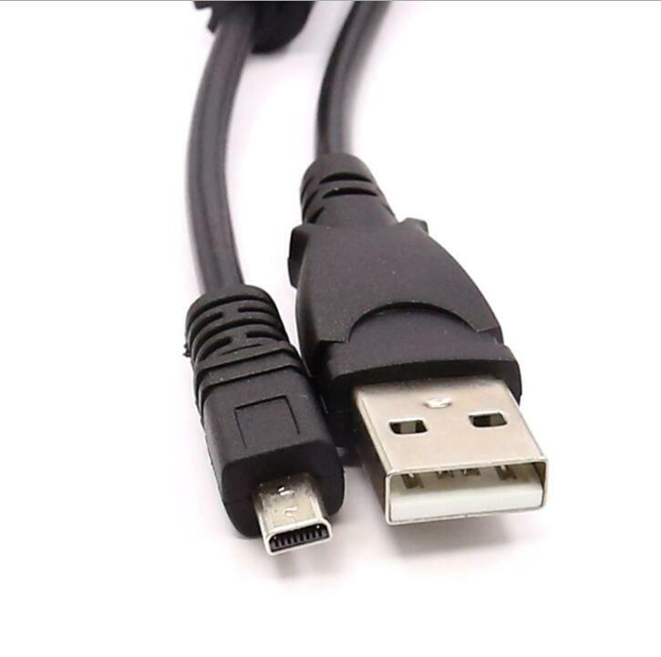 USB mini B 8 pin camera Lead Cable Tether Adapter Power PC Mac Transfer Sync