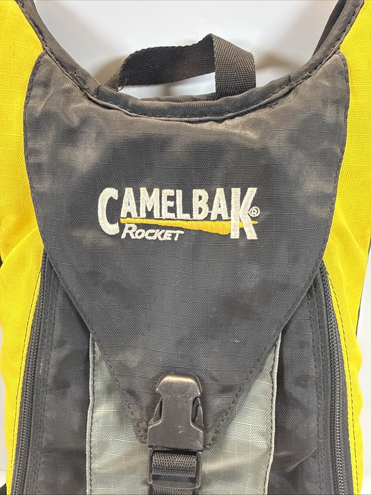 CamelBak Rocket 72 oz (2.1 Liter) Hydration Pack Black & Yellow