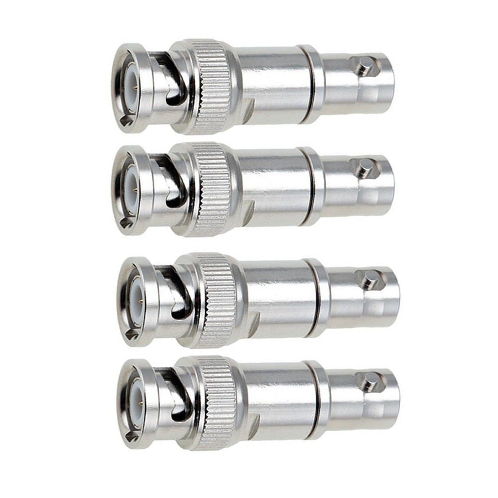 4X Insert Type Feed Through Adapter 50Ω For BNC 38.6mm 50Ohm Terminator US