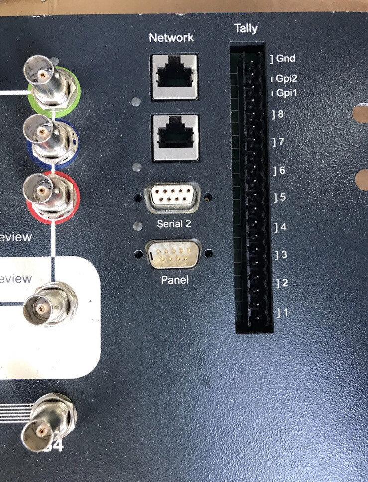 Broadcast Pix Video Control Switcher Ibob Intelligent Break Out Box
