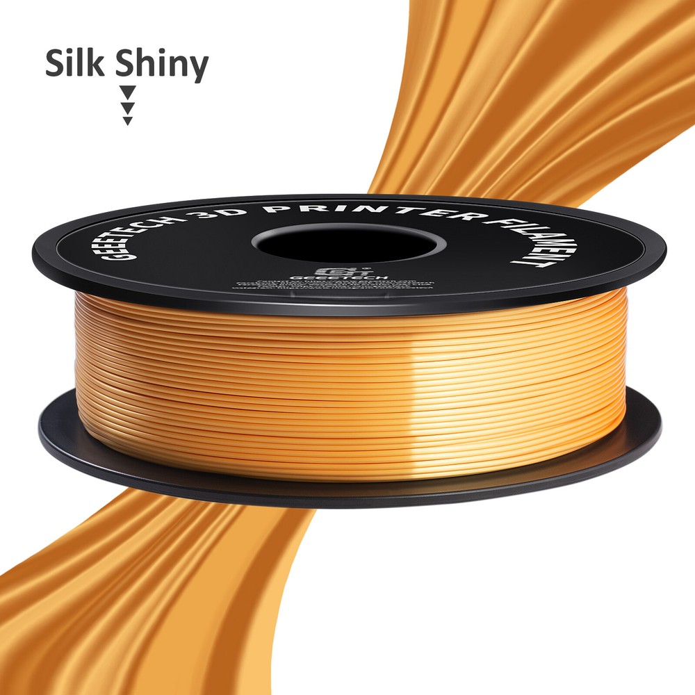 Geeetech Silk PLA 3D Printer Filament 1.75mm 1KG Multicolor For FDM 3D Printer