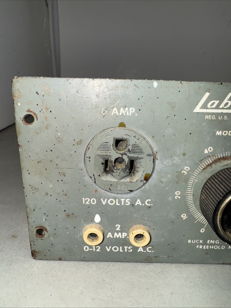 Lab-Volt Model 185 By Buck Engineering Step Down Converter Ac-Dc UNTESTED