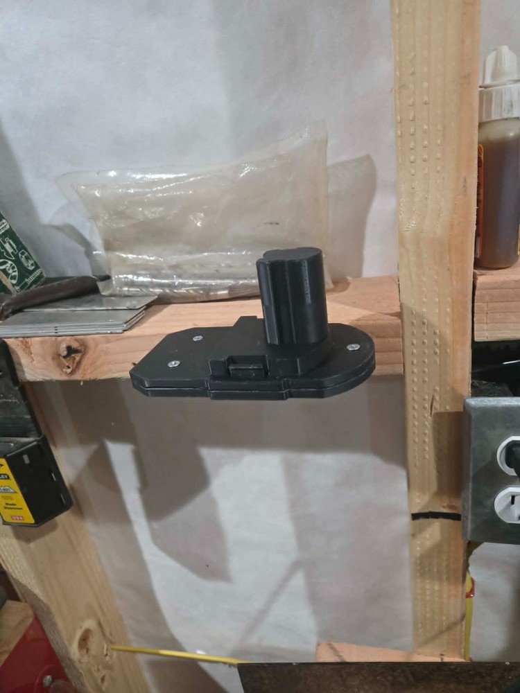 Ryobi 18v Tool Holder Wall Mount Two pack, Left Facing