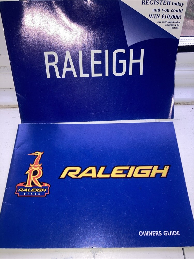 Raleigh Owners Guide 1999 X 2 Immaculate
