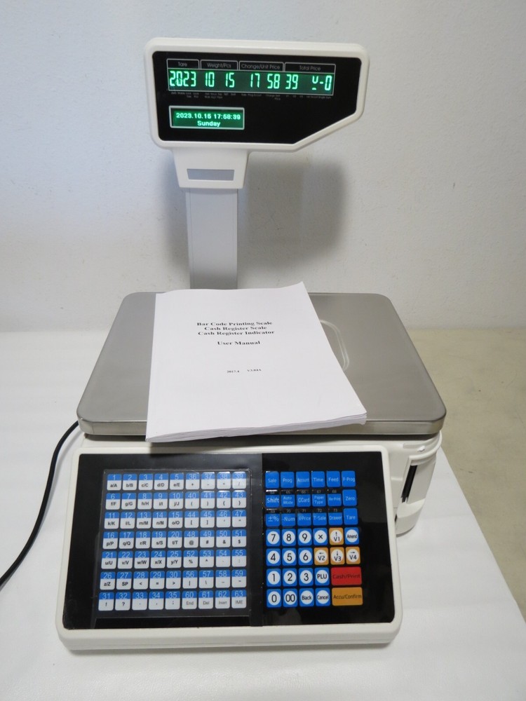 QXIUDDYS Electronic Digital Price Computing Scale Barcode Scale