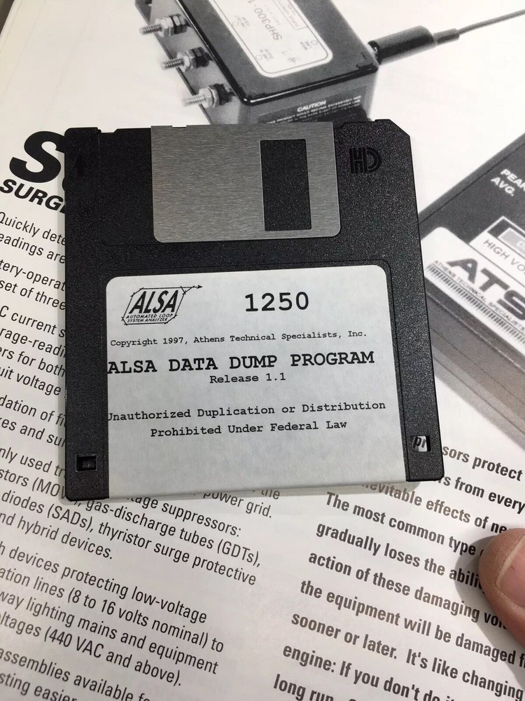 ALSA Automated Loop System Analyzer 1250 ATSI SST-400 Surge Supression 1200-028