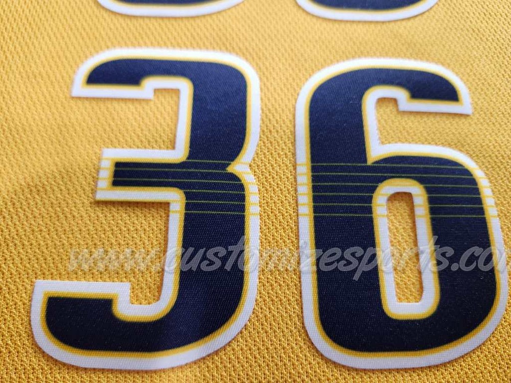 Nashville Predators Customized Number Kit For 2017-Present Home Uniform