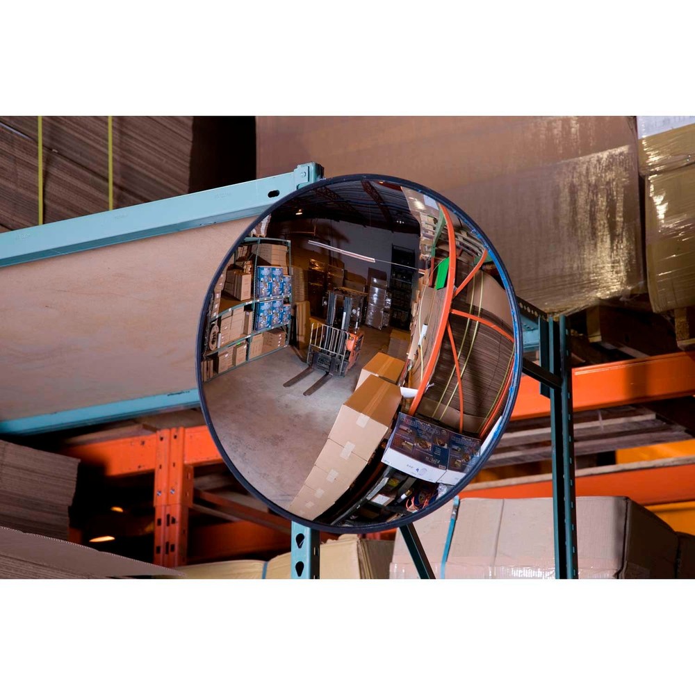 Round Glass Convex Mirror Indoor 26" Dia. 160176; Viewing Angle