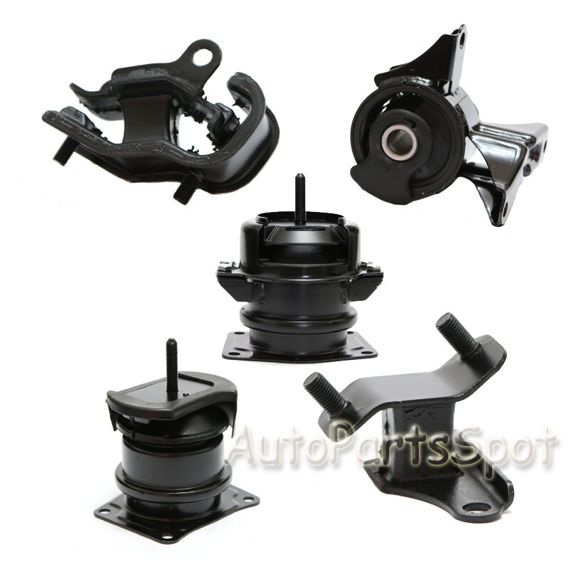 New For 01-03 Acura CL 3.2L Transmission Engine Motor Mount Trans Mount Set